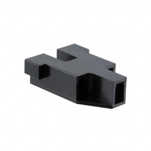 CONN RCPT CLUSTER BLK HSG 3POS