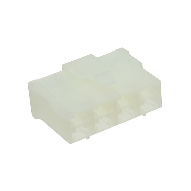 CONN RCPT HSG 0.25 8POS NATURAL