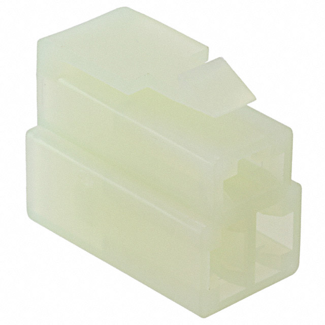 CONN RCPT HSG 0.25 3POS NATURAL