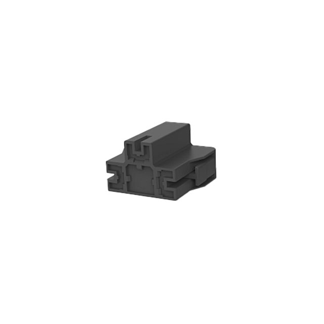 CONN RCPT HSG 0.312 3POS BLACK