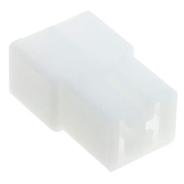 CONN RCPT HSG 0.25 2POS NATURAL