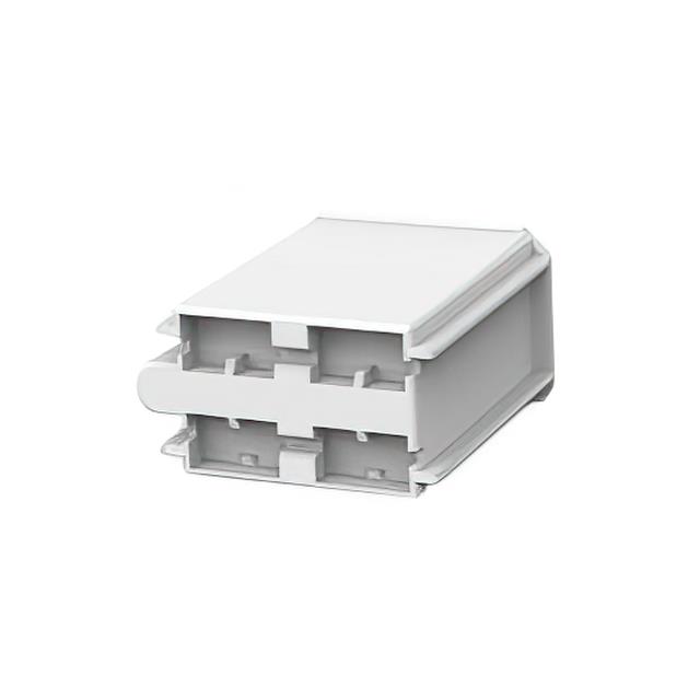 CONN RCPT HSG 0.25 4POS CLEAR