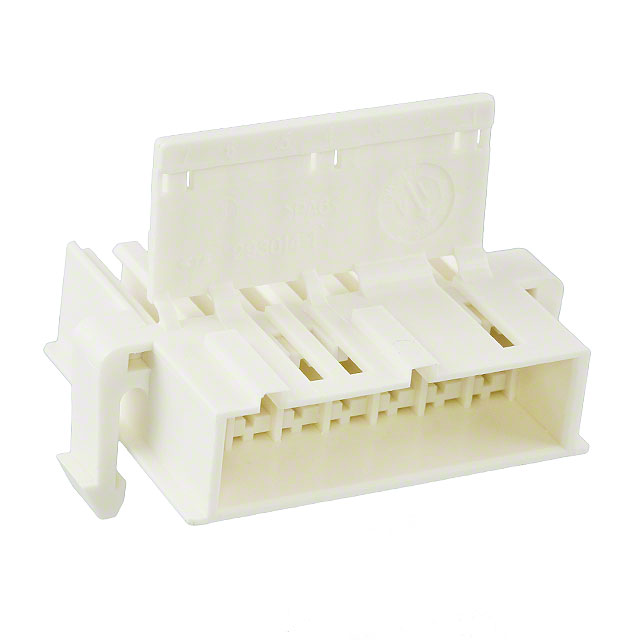 CONN MALE TAB HSG 0.25 7POS NAT