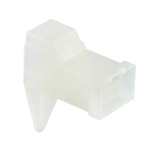 CONN RCPT HSG 0.11 2POS NATURAL