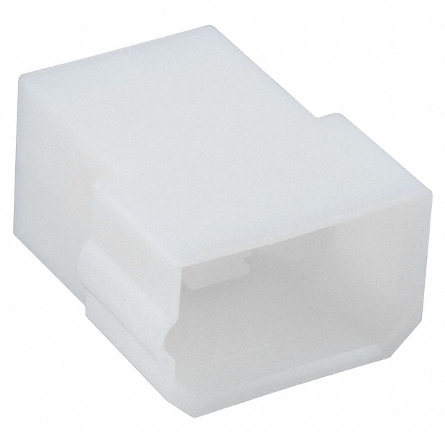 CONN MALE TAB HSG 0.25 4POS NAT