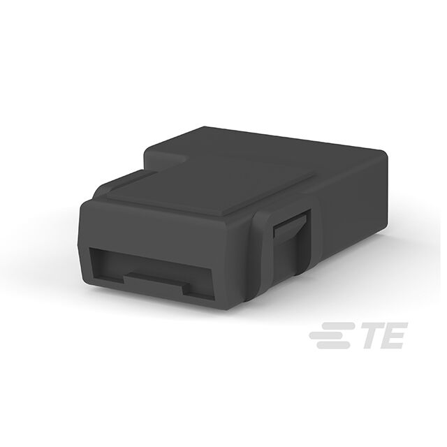 CONN RCPT BOOT 0.25 1POS BLACK