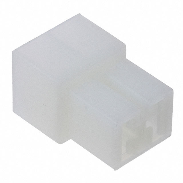 CONN RCPT HSG 0.25 2POS NATURAL