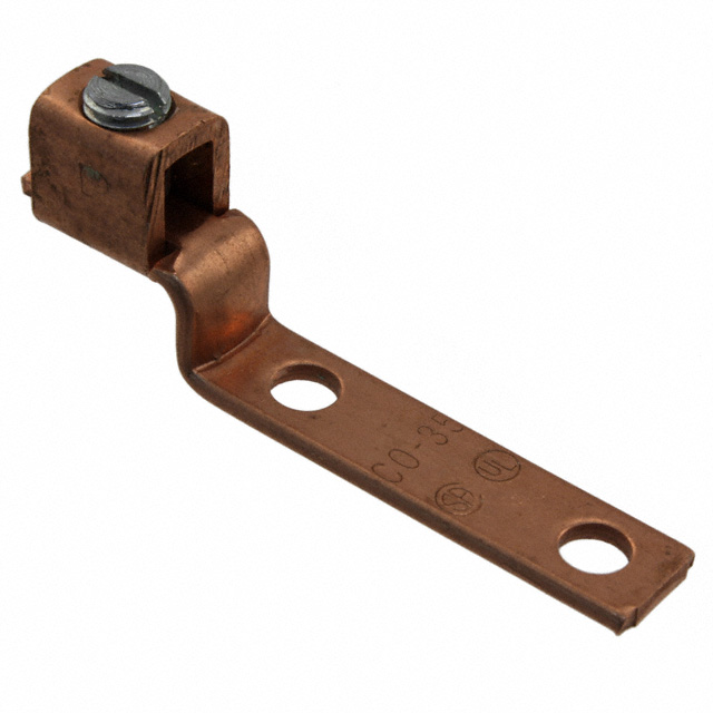 CONN TERM RECT LUG 6-14AWG #3/16