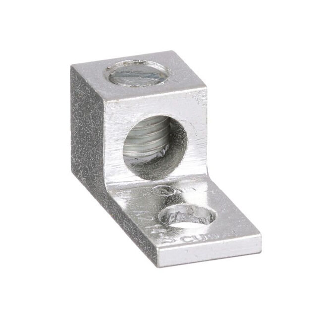 CONN TERM RECT LUG 2-14 AWG #1/4