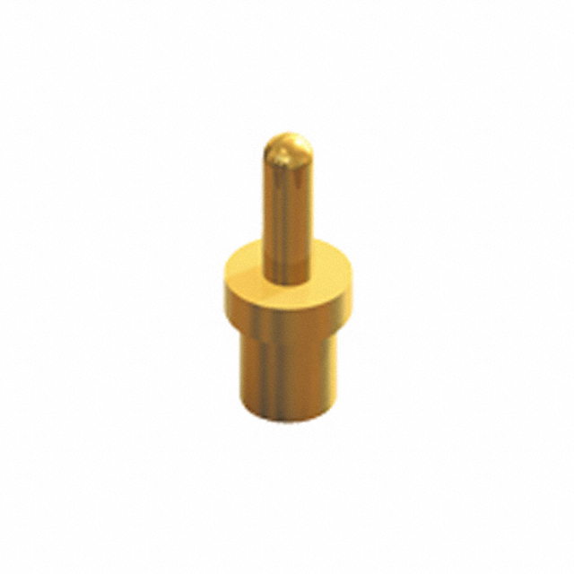 CONN PC PIN CIRC 0.025DIA GOLD