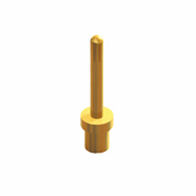 CONN PC PIN CIRC 0.025DIA GOLD