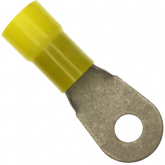 CONN RING FLAT 2/0AWG #1/2 CRIMP