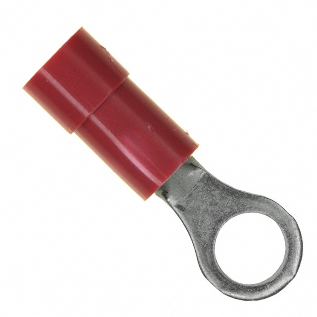 CONN RING CIRC 18-22AWG #8 CRIMP