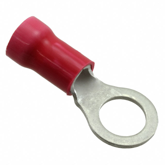 CONN RING CIRC 8AWG #3/8 CRIMP