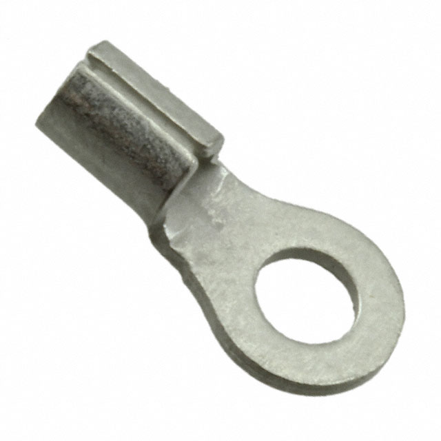 CONN RING CIRC 18-22AWG #4 CRIMP