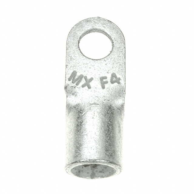 CONN RING CIRC 4AWG #1/4 CRIMP