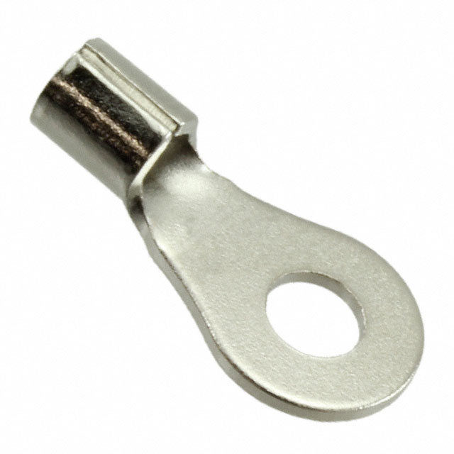 CONN RING CIRC 18-22AWG #6 CRIMP