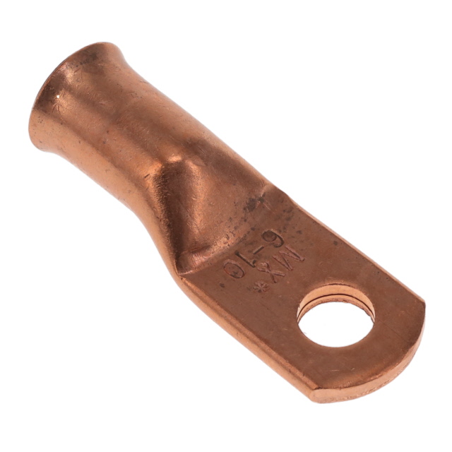 CONN RING FLAT 6AWG #10 CRIMP