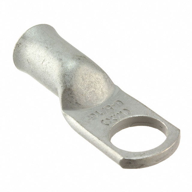 CONN RING FLAT 6AWG #5/16 CRIMP