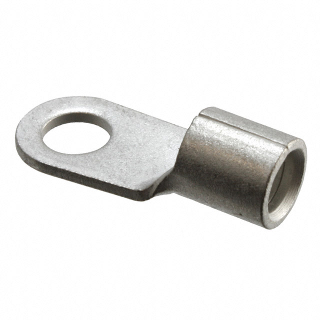 CONN RING CIRC 6AWG M6 CRIMP