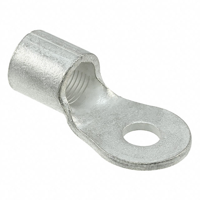 CONN RING CIRC 4AWG #1/4 CRIMP
