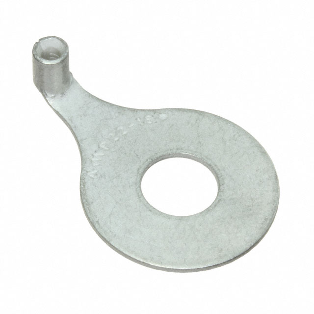CONN RING ANGLED 16-22AWG #1/4