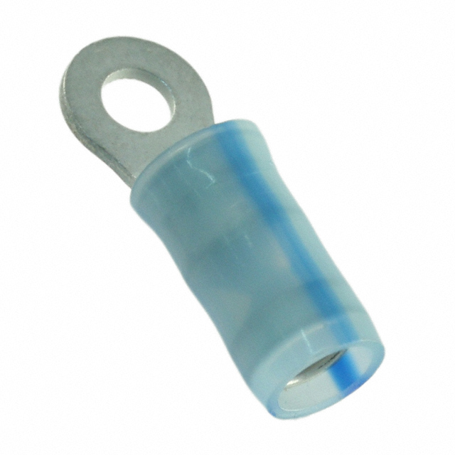 CONN RING CIRC 16AWG #4 CRIMP