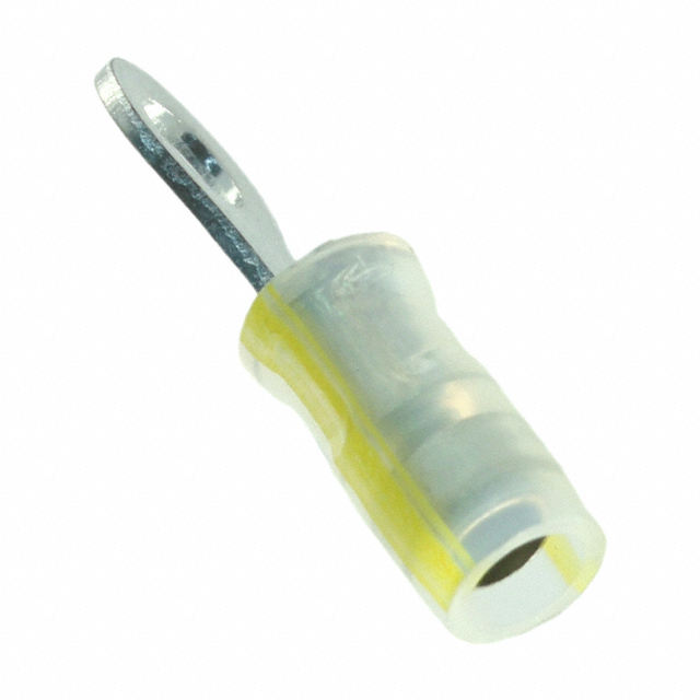CONN RING CIRC 24-26AWG #6 CRIMP