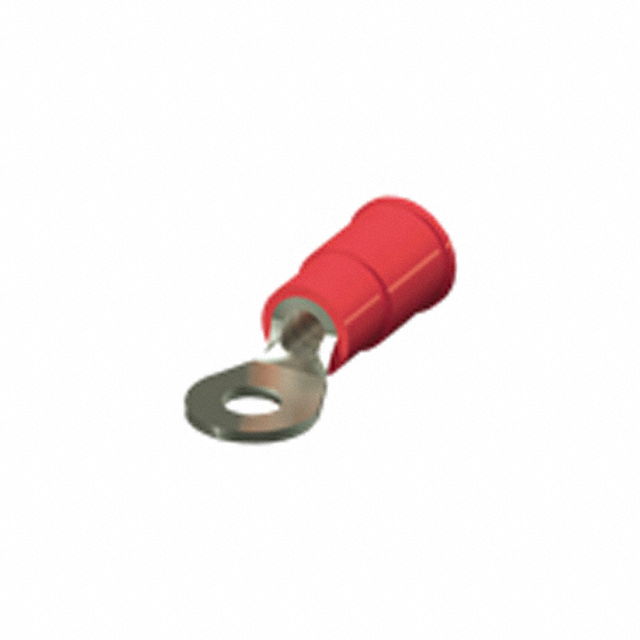 CONN RING CIRC 18-22AWG #6 CRIMP