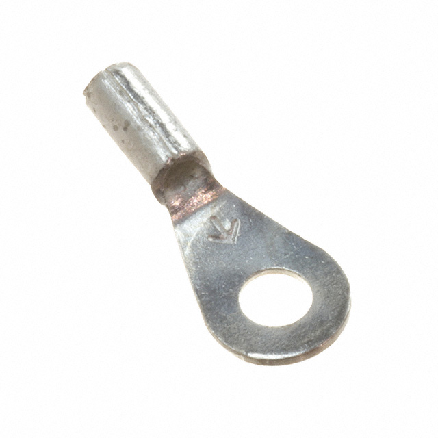 CONN RING CIRC 18-22AWG #6 CRIMP