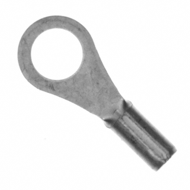 CONN RING CIRC 22-26AWG #4 CRIMP