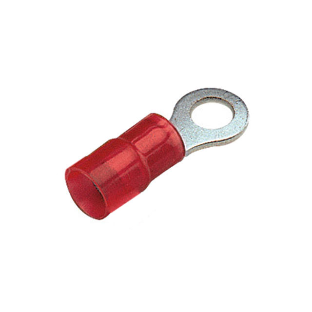 CONN RING CIRC 18-22AWG #6 CRIMP