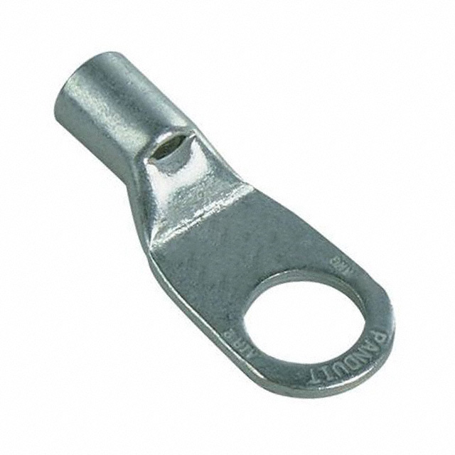 CONN RING FLAT 4/0AWG #3/8 CRIMP