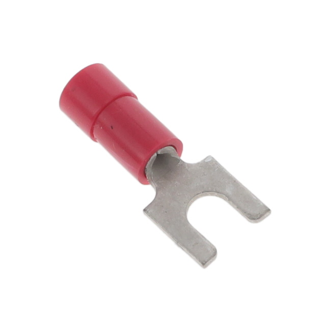 CONN SPADE TERM 18-22AWG #6 RED