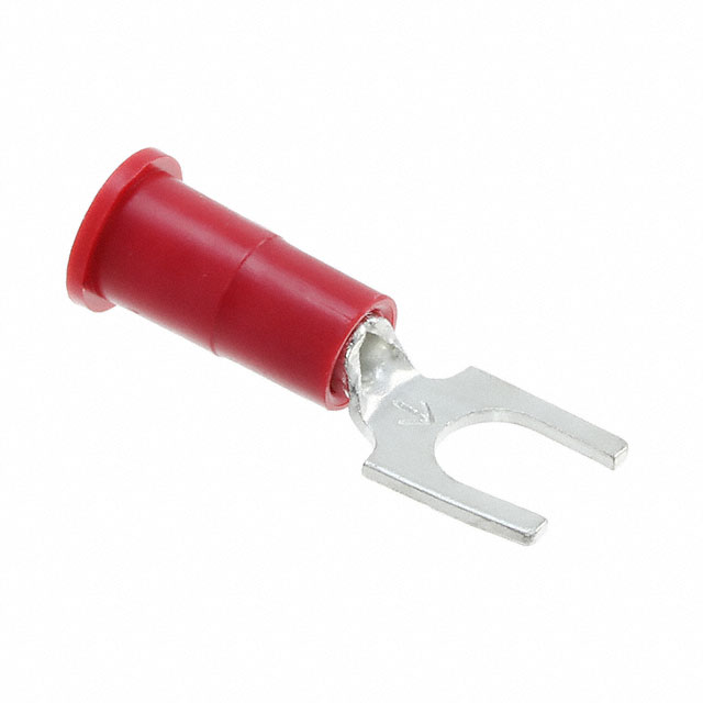 CONN SPADE TERM 18-22AWG #10 RED