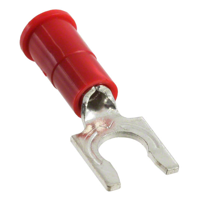 CONN SPADE TERM 18-22AWG #10 RED