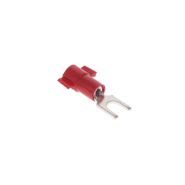 CONN SPADE TERM 18-22AWG M3 RED