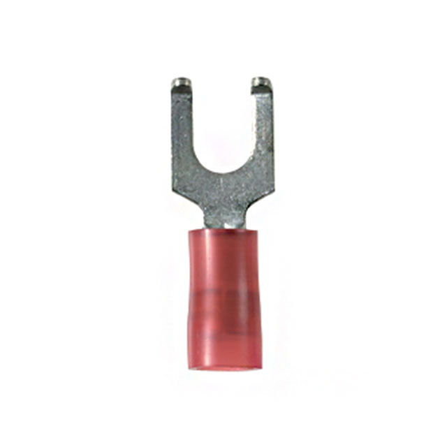 CONN SPADE TERM 18-22AWG #10 RED