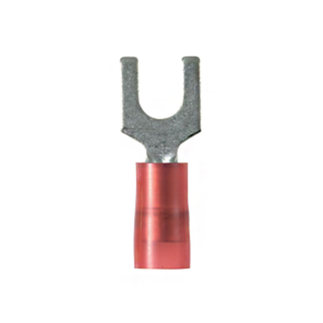 CONN SPADE TERM 18-22AWG #10 RED