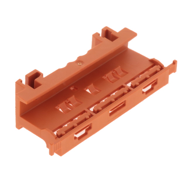 DIN RAIL MNT FOR 221 SPLICE ORNG
