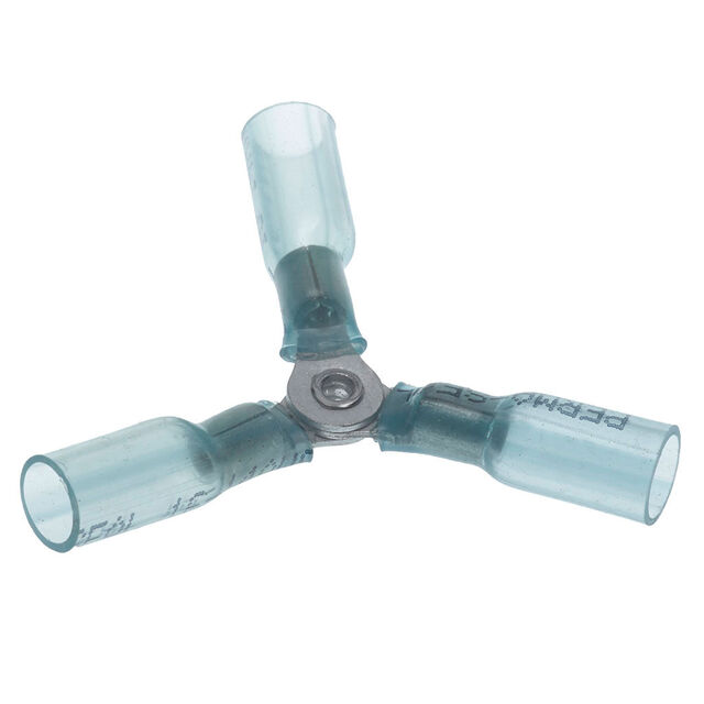 CONN 3 WAY SPLICE 14-16AWG CRIMP