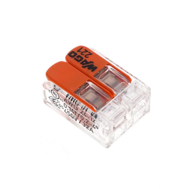 SPLICE LEVER 24-12AWG 2POS 10PCS