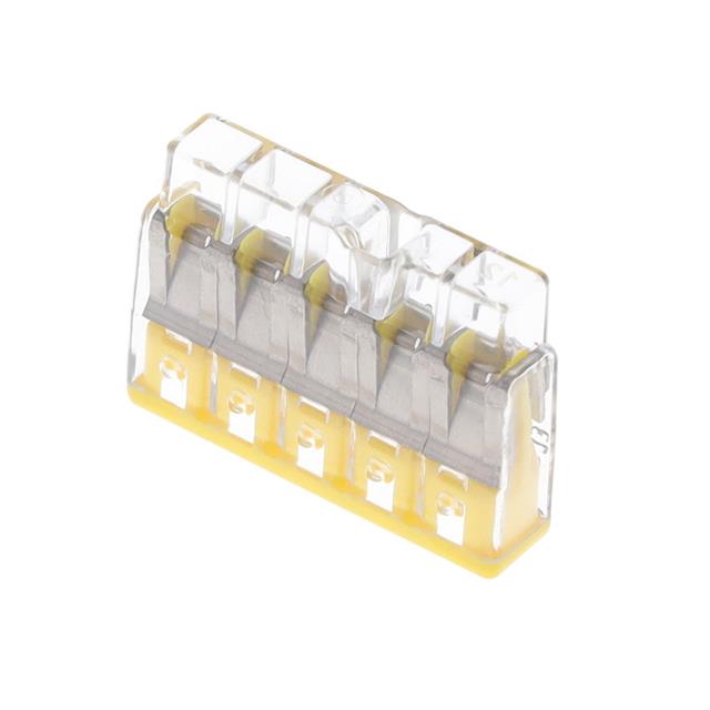PUSHWIRE  SPLICING CONNECTOR; 5-