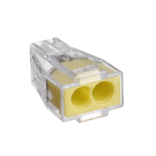 PUSHWIRE  SPLICING CONNECTOR; 2-