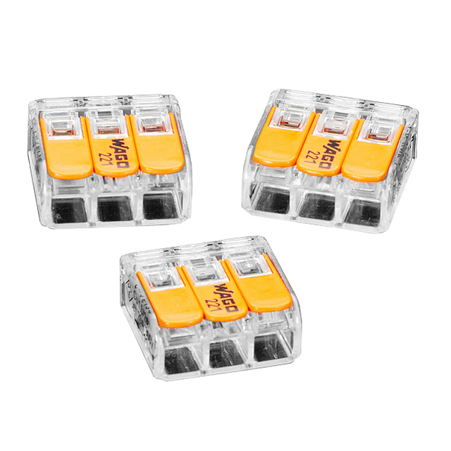 CONN SPLICE 12-24AWG 1=3 PCS