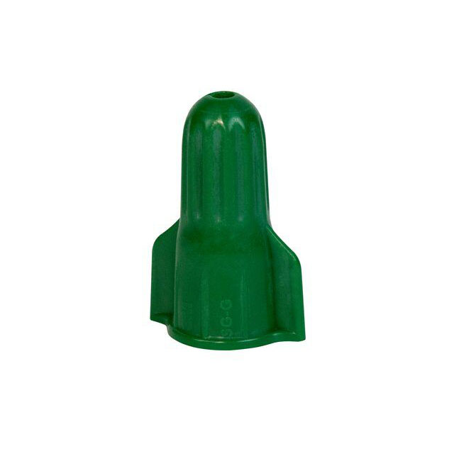 CONN WIRE CAP GRN POUCH TWIST ON
