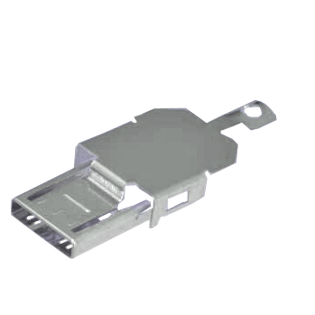CONN SHD PLATE FOR MIC USB A PLG