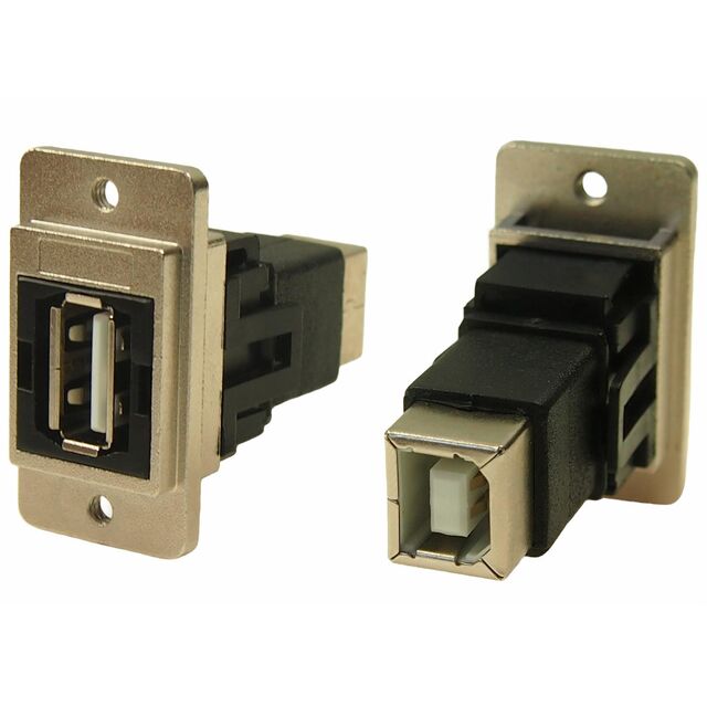 DUALSLIM METAL USB2 A-B 4-40