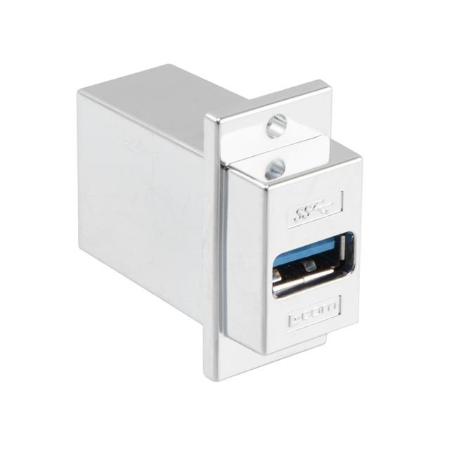 USB 3.0 COUPLER PANEL MOUNT A-F