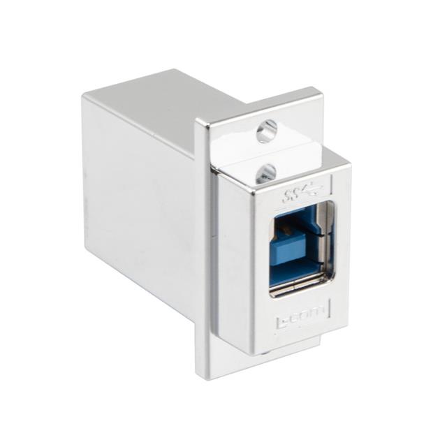 USB 3.0 COUPLER PANEL MOUNT B-F